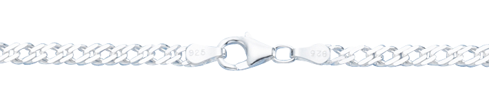Collier Zwillingspanzer Kettenbreite 3.9mm