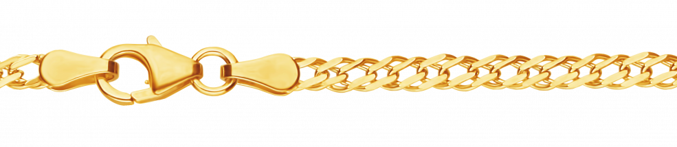 Collier Zwillingspanzer Kettenbreite 2.9mm