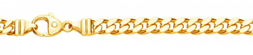 Necklace Curb Chain chain width 6mm