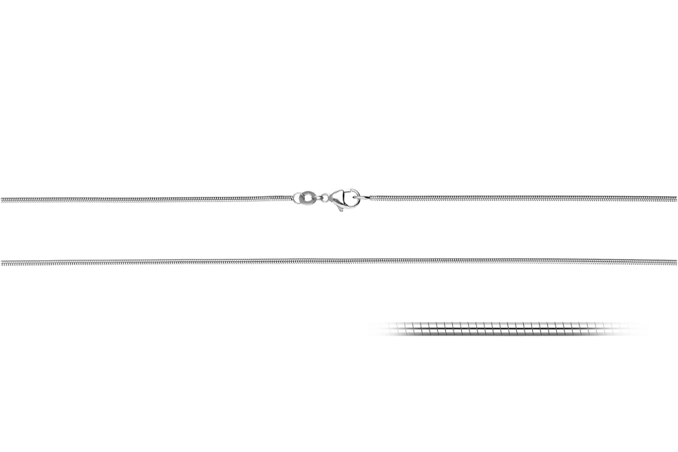 Necklace Snake chain chain width 0.9mm