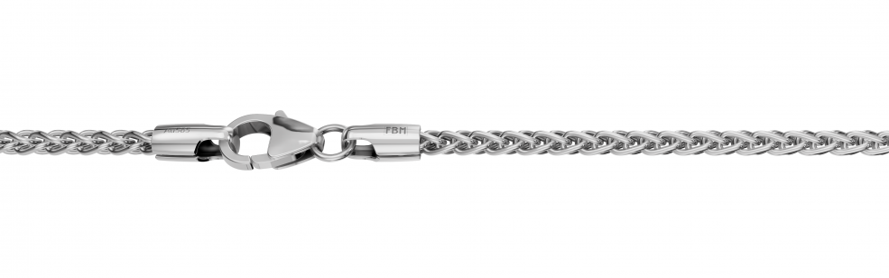 Necklace Wheat chain chain width 2.1mm