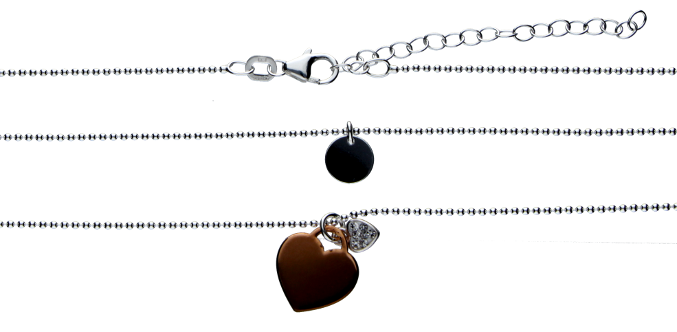 Collier Kugelkette Kettenbreite 1.5mm