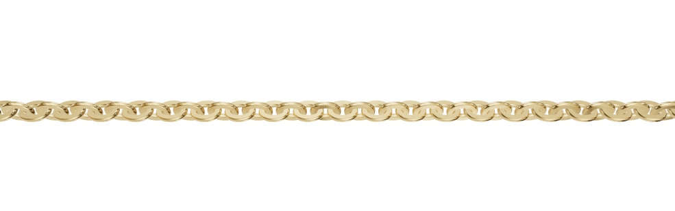 Collier Anker flach Kettenbreite 0.8mm