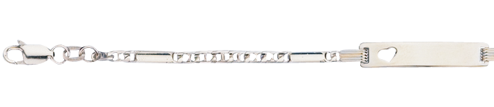 Id-Armband Panzersteg Kettenbreite 2.9mm