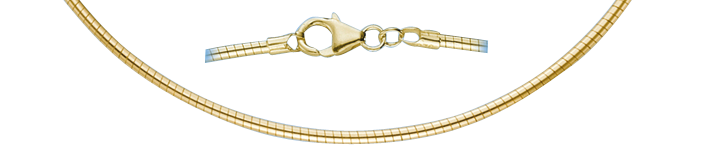 Collier Tonda-Kette Kettenbreite 2mm