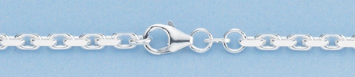 Collier Anker diamantiert Kettenbreite 3mm
