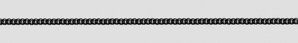 Necklace incl.loop Curb chain chain width 1.7mm