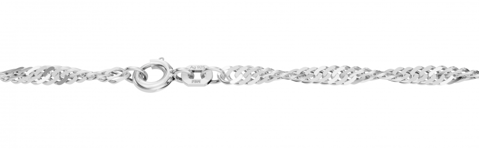 Collier Singapur Kettenbreite 2.4mm