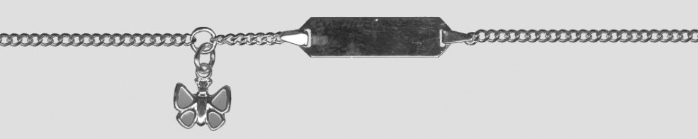 Id-Armband Panzer Kettenbreite 1.7mm
