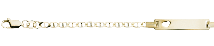 Id-Armband Panzersteg Kettenbreite 3.2mm