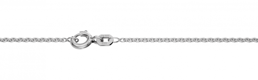 Necklace Anchor round chain width 1.5mm