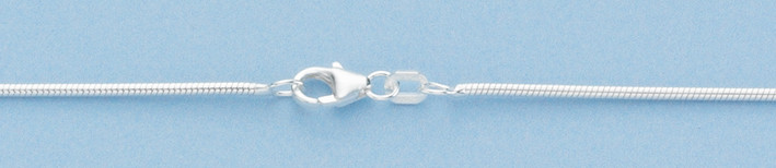 Necklace Snake diamond cut chain width 1.4mm