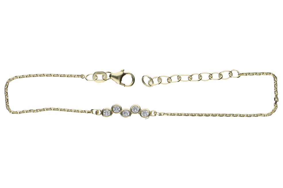 Armband Anker diamantiert