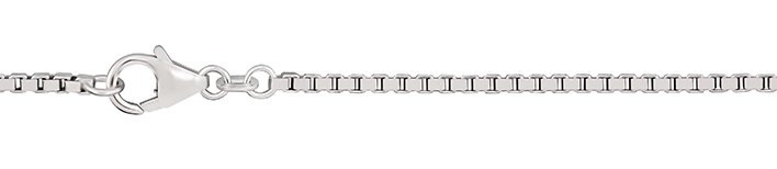 Necklace Box chain chain width 1.8mm