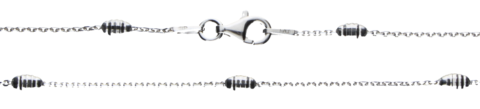Bracelet Anchor diamond cut