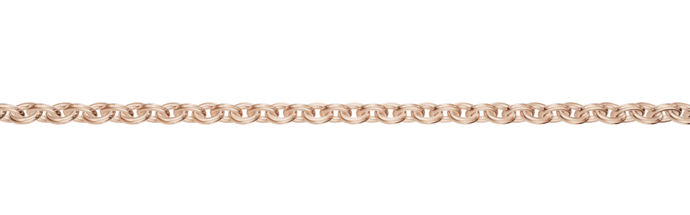 Collier Anker rund Kettenbreite 0.8mm