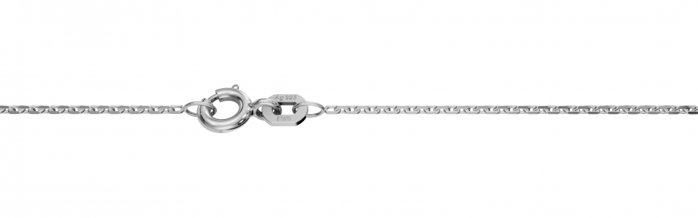 Collier Anker diamantiert Kettenbreite 1.15mm
