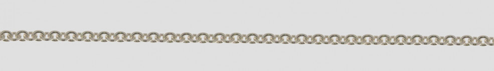 Necklace Anchor round chain width 2.4mm