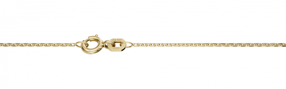 Collier Anker diamantiert Kettenbreite 1.15mm