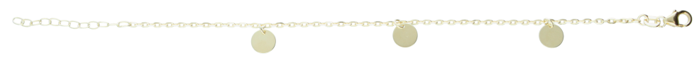 Bracelet Anchor diamond cut