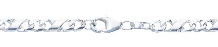 Collier Dollar-Kette Kettenbreite 5.4mm