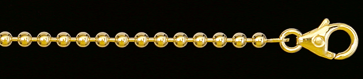 Bracelet Ball chain chain width 2.5mm
