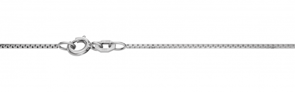 Necklace Box chain chain width 0.9mm