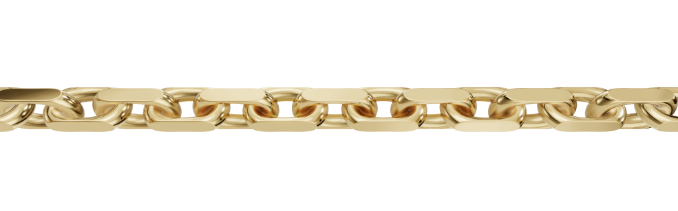 Collier Anker diamantiert Kettenbreite 1.3mm