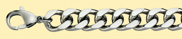Necklace Curb Chain chain width 12.5mm