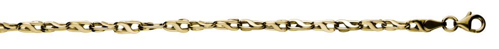 Bracelet Fantasy chain chain width 3.4mm