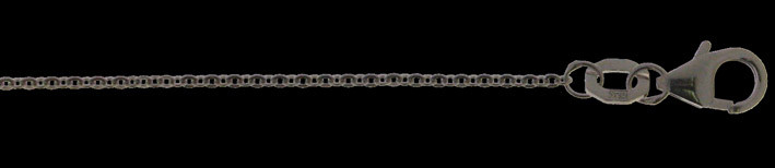 Necklace Anchor flat chain width 1.2mm