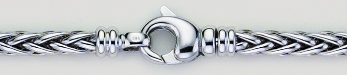 Bracelet Wheat chain hollow chain width 4.5mm