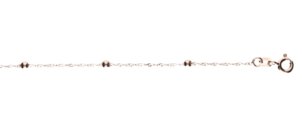 Collier mit Zwischenöse Singapur