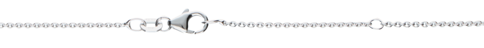 Necklace incl.loop Anchor round chain width 1.3mm