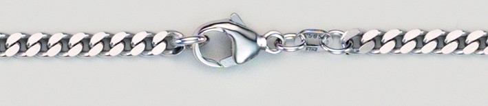 Necklace Curb chain chain width 3.3mm