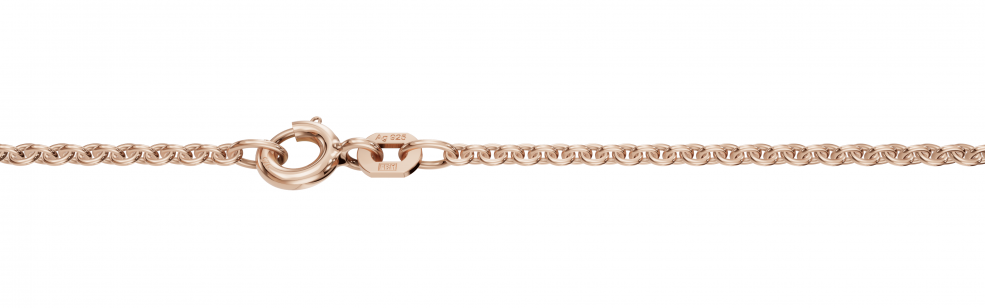 Necklace Anchor round chain width 2mm