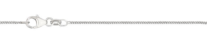 Necklace Curb chain chain width 1.1mm