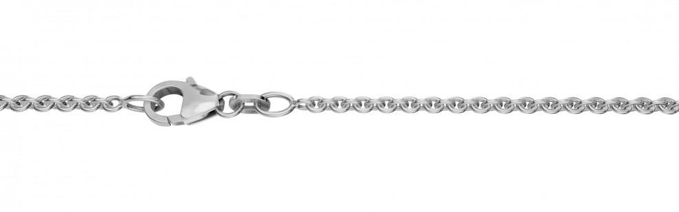 Collier Anker rund Kettenbreite 2mm