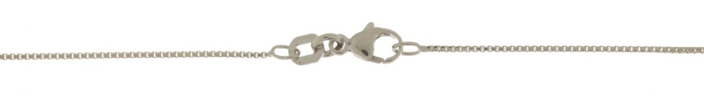 Necklace Box chain chain width 0.8mm