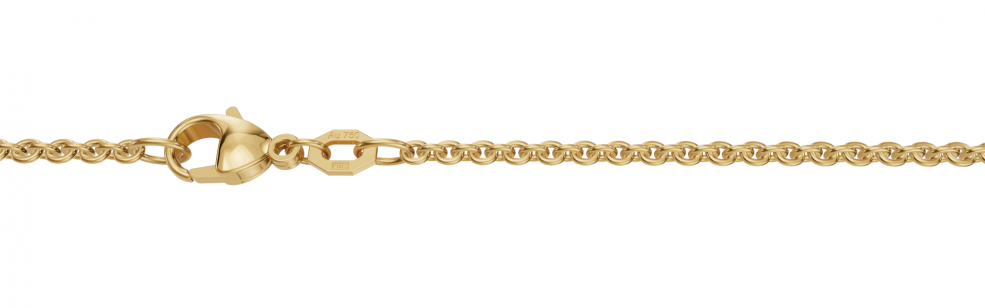 Collier Anker rund Kettenbreite 2mm