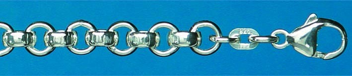 Bracelet Belcher chain chain width 6.1mm