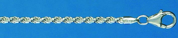 Necklace Rope chain solid chain width 2.3mm