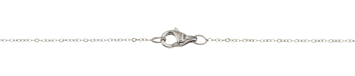 Collier Anker flach Kettenbreite 1mm