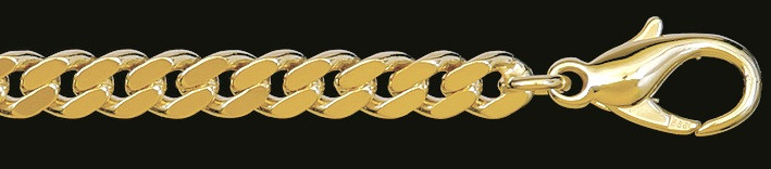 Necklace Curb chain chain width 5.4mm