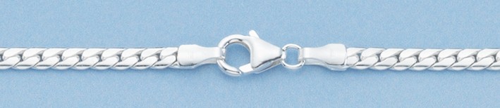 Collier Panzer oval Kettenbreite 3.6mm