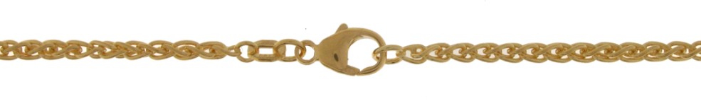 Armband Zopf Kettenbreite 2.5mm