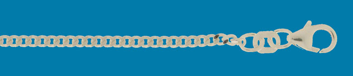 Collier Panzer Kettenbreite 2.1mm