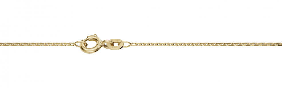 Collier Anker diamantiert Kettenbreite 1.15mm