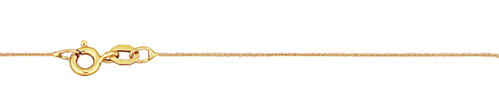 Bracelet Anchor round chain width 0.8mm