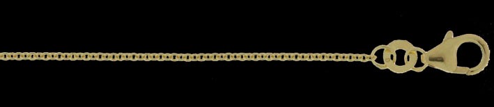 Bracelet Anchor round chain width 1.1mm